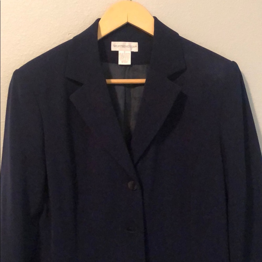 Navy Blue Pea Coat